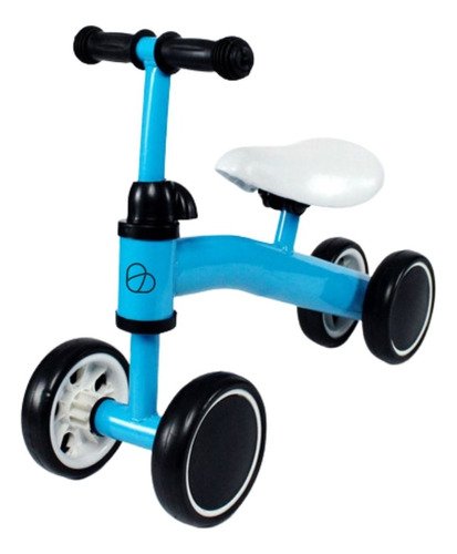 BICICLETA DE EQUILIBRIO 4 RODAS BALANCE - BENIBEE - Azul