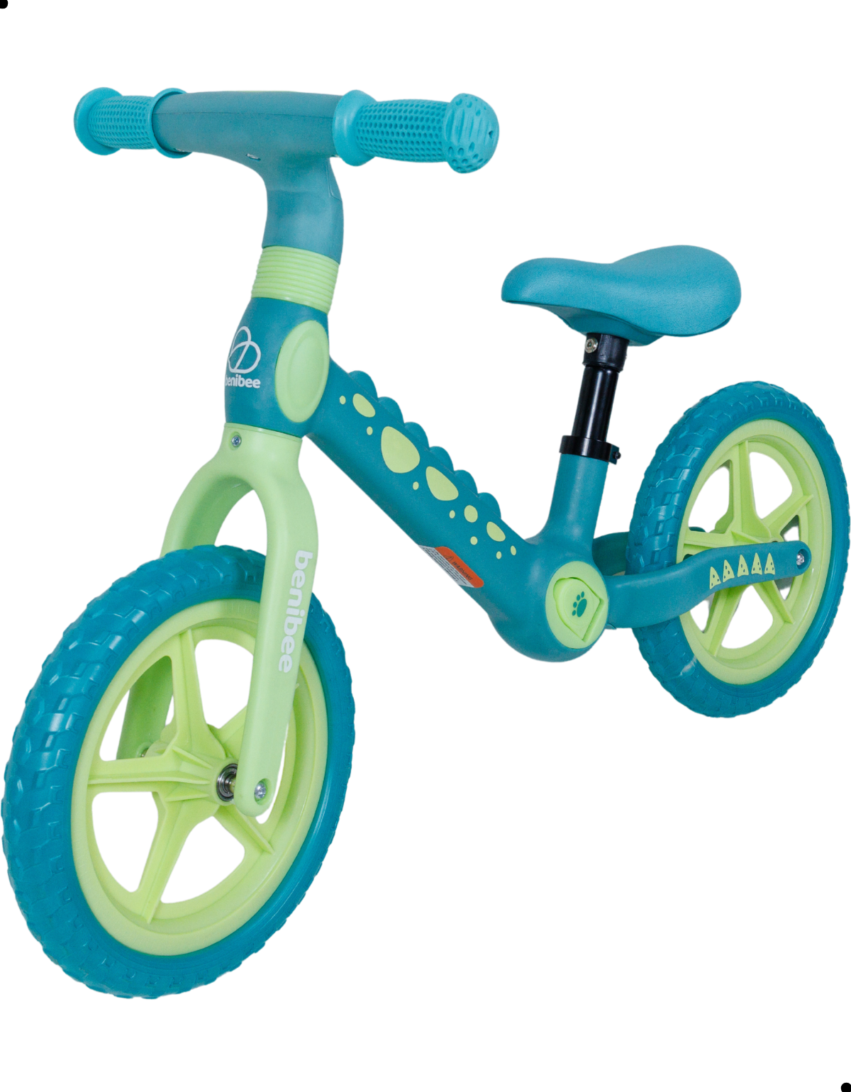 BICICLETA DE EQUILIBRIO 2 RODAS DINOS BENIBEE - VERDE